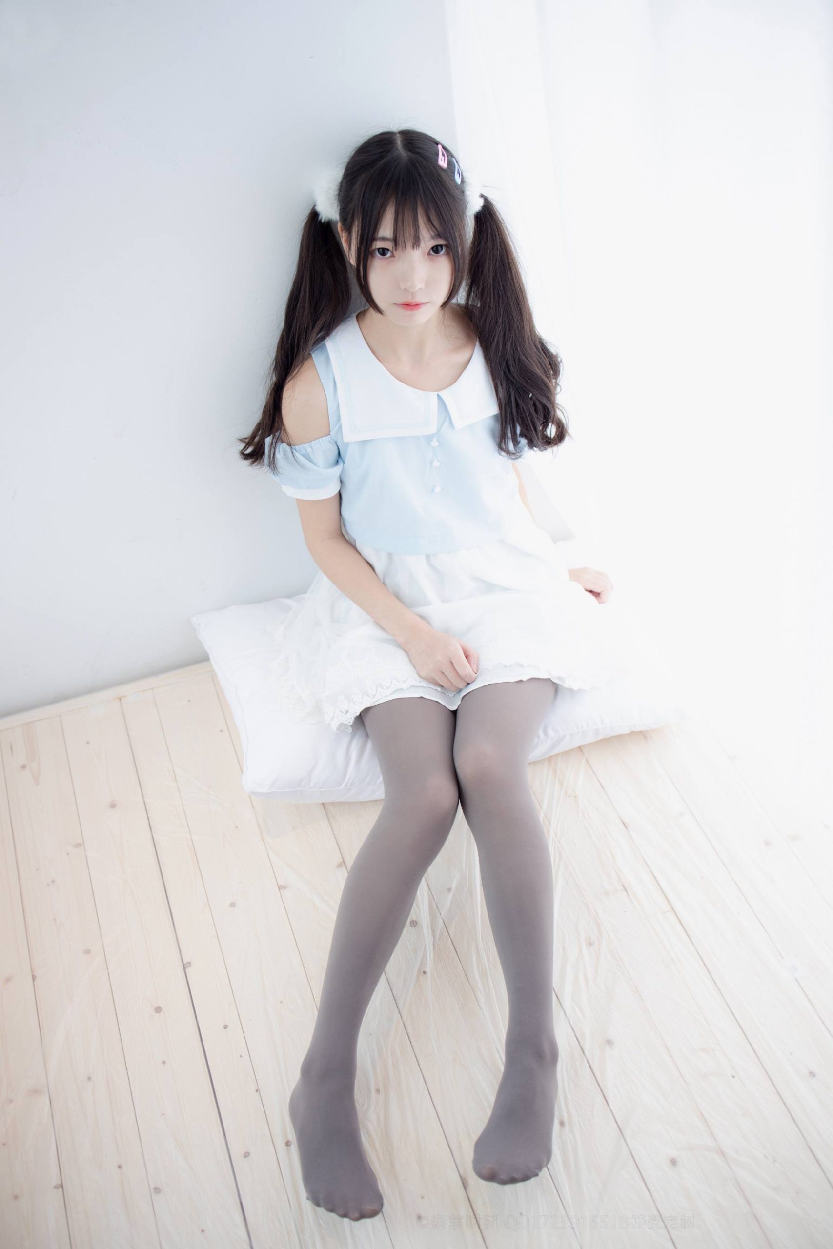 图片[2]-超级甜美的灰丝小姑娘【86P】20005-博拾图库