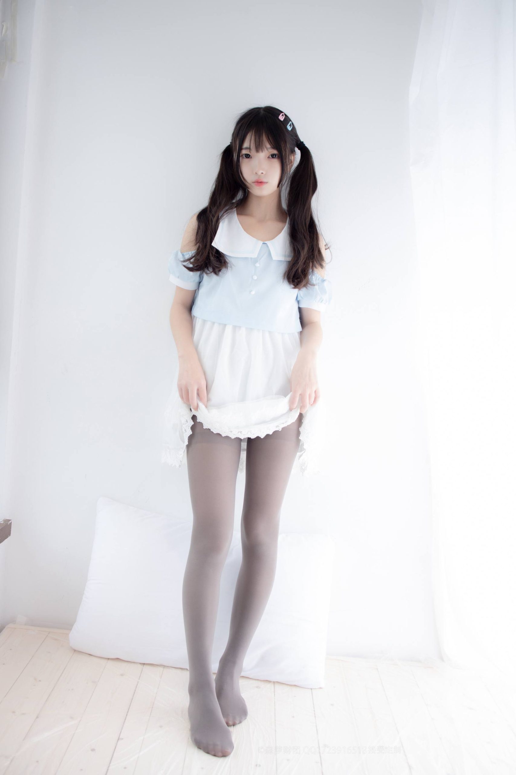 图片[4]-超级甜美的灰丝小姑娘【86P】20005-博拾图库