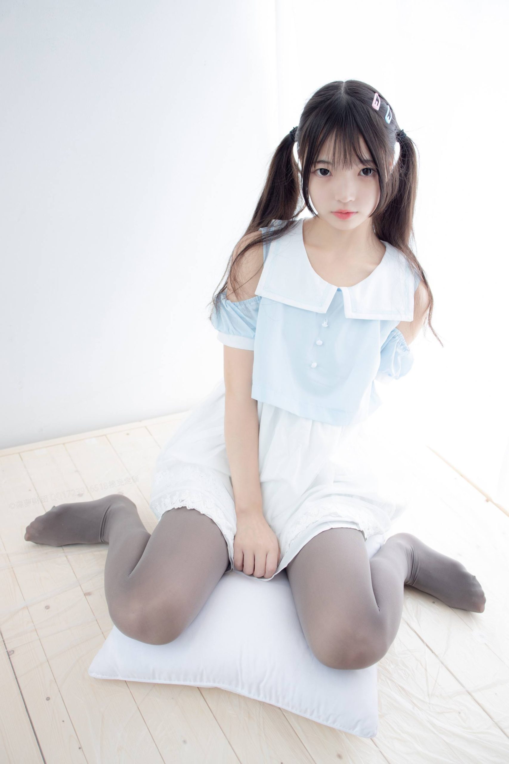 图片[5]-超级甜美的灰丝小姑娘【86P】20005-博拾图库