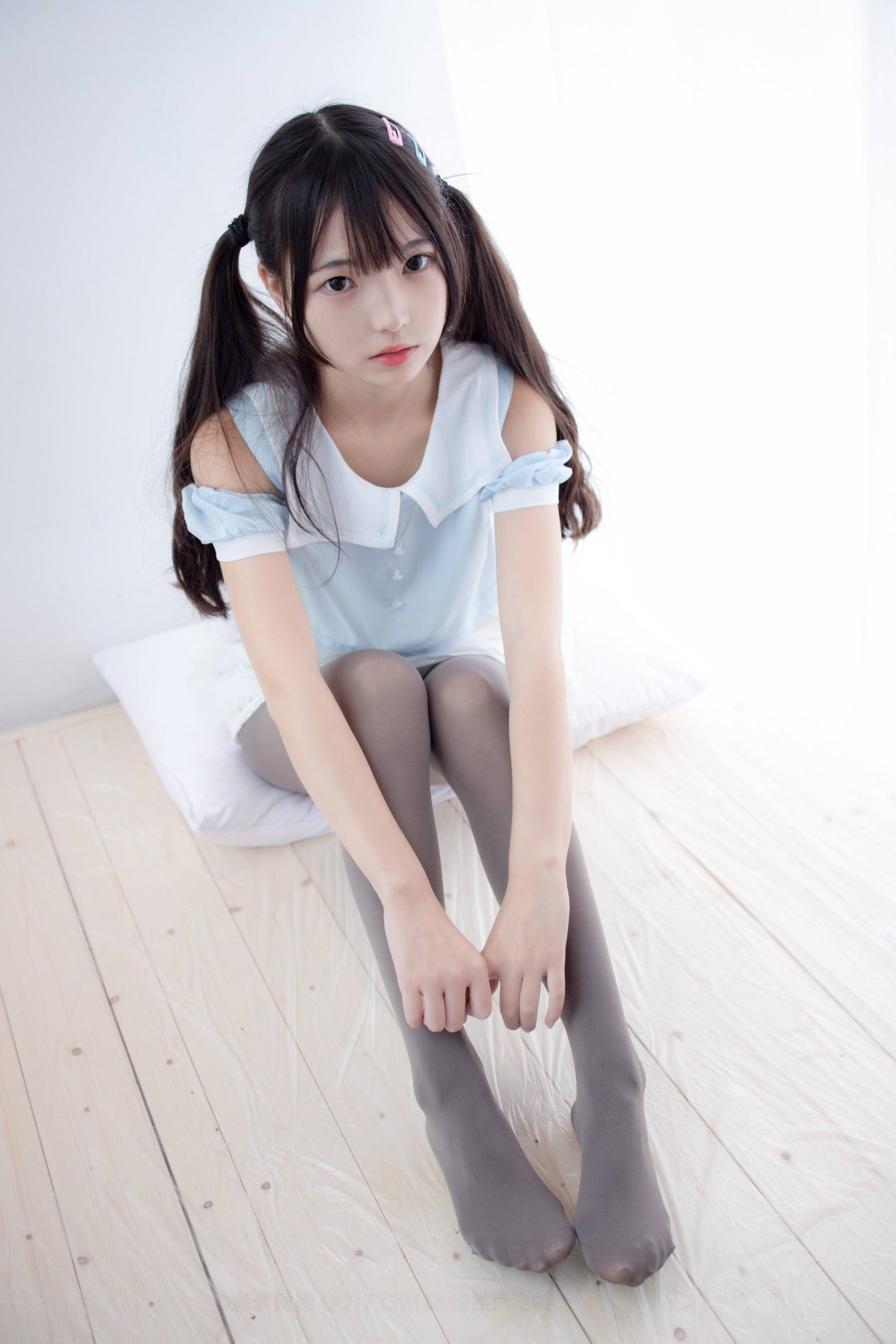图片[3]-超级甜美的灰丝小姑娘【86P】20005-博拾图库