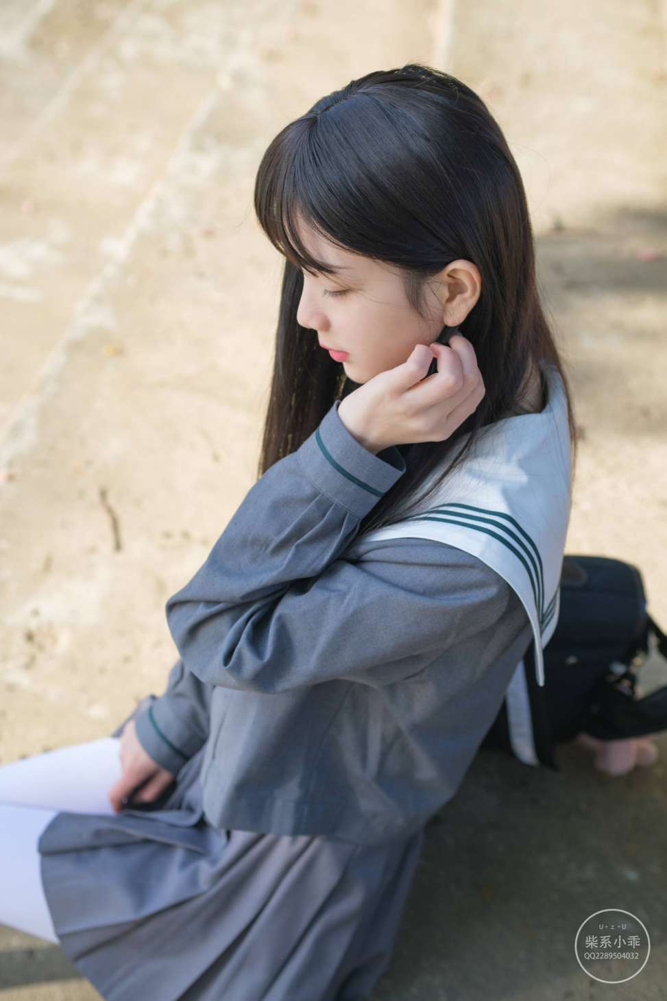 图片[3]-白丝清纯少女真的太可爱了【60P】20001-博拾图库