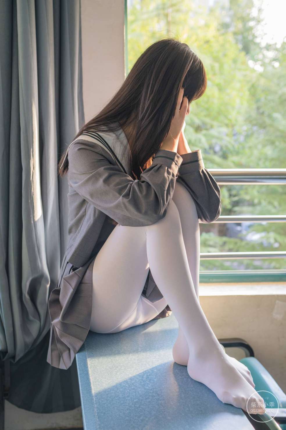 图片[4]-白丝清纯少女真的太可爱了【60P】20001-博拾图库