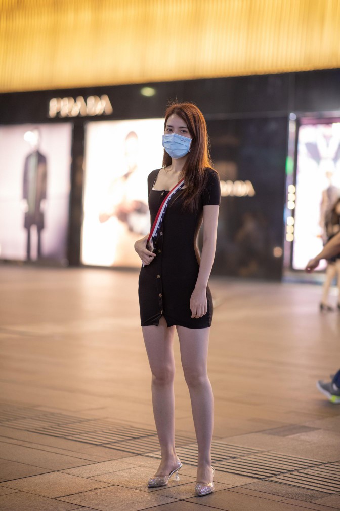图片[4]-逛商场的黑色包臀裙美丽女孩【385P】00050-博拾图库