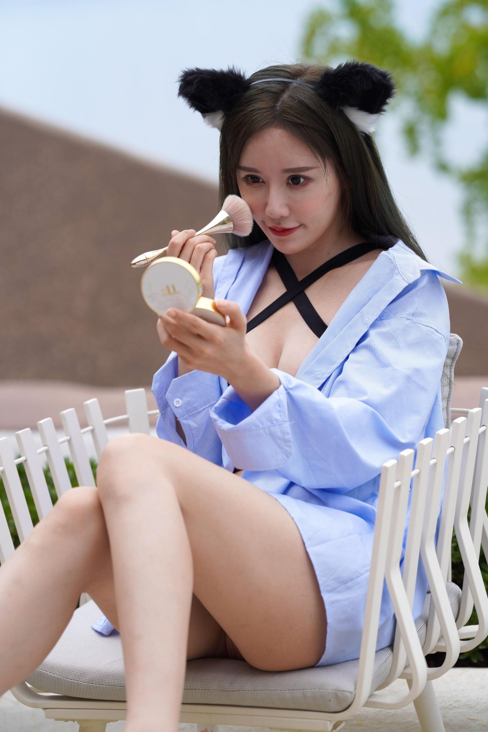 图片[5]-可爱的猫耳朵比基尼美少女【394P】00043-博拾图库