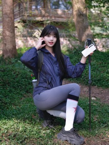 图片[6]-爱爬山的瑜伽裤MM，太甜美了！~-博拾图库
