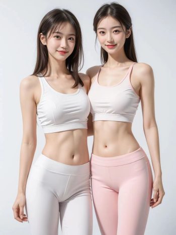 图片[18]-AI瑜伽裤清纯妹子系列图-博拾图库