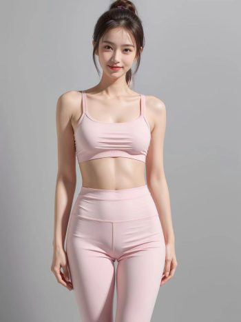 图片[15]-AI瑜伽裤清纯妹子系列图-博拾图库