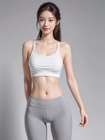 图片[10]-AI瑜伽裤清纯妹子系列图-博拾图库