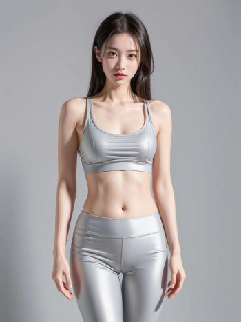 图片[11]-AI瑜伽裤清纯妹子系列图-博拾图库