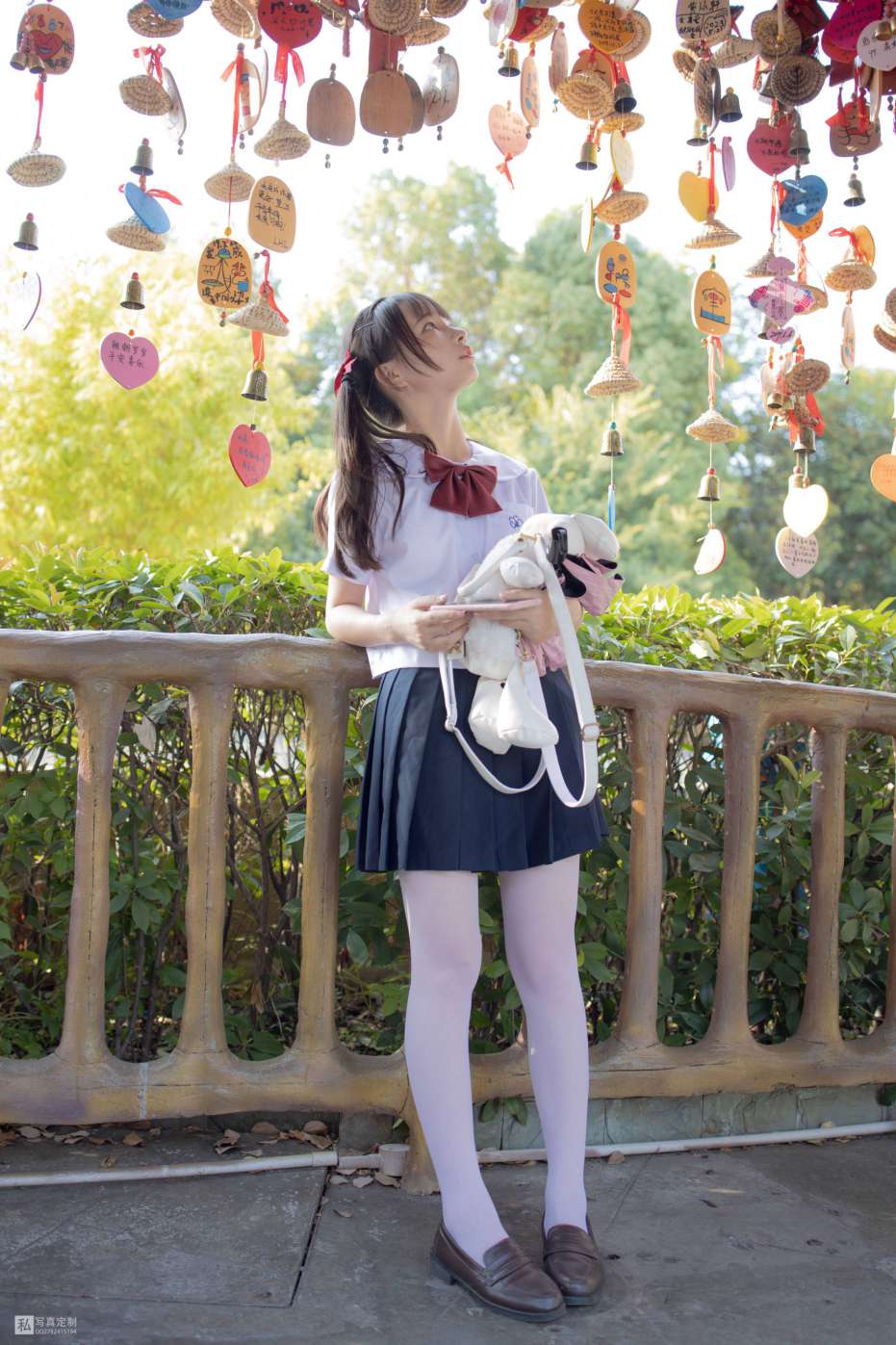 图片[5]-眼神好清澈的双马尾白丝女孩【75P】20019-博拾图库