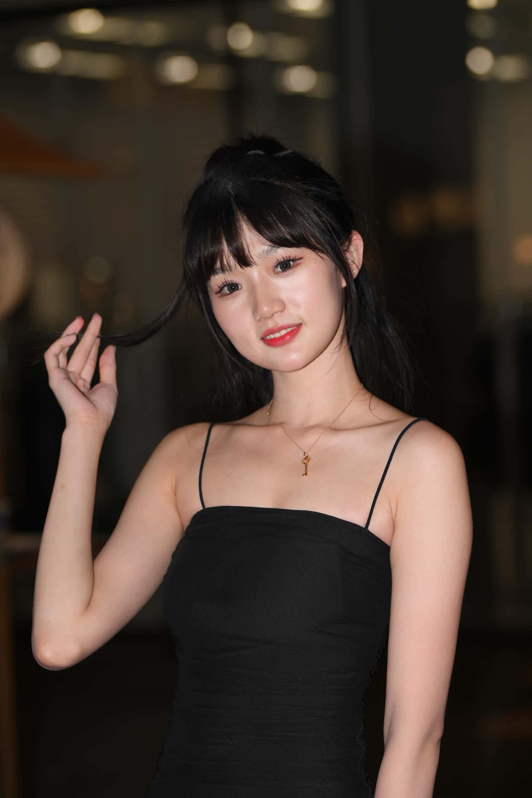 图片[3]-P4185 清纯吊带黑裙 【96P】-博拾图库