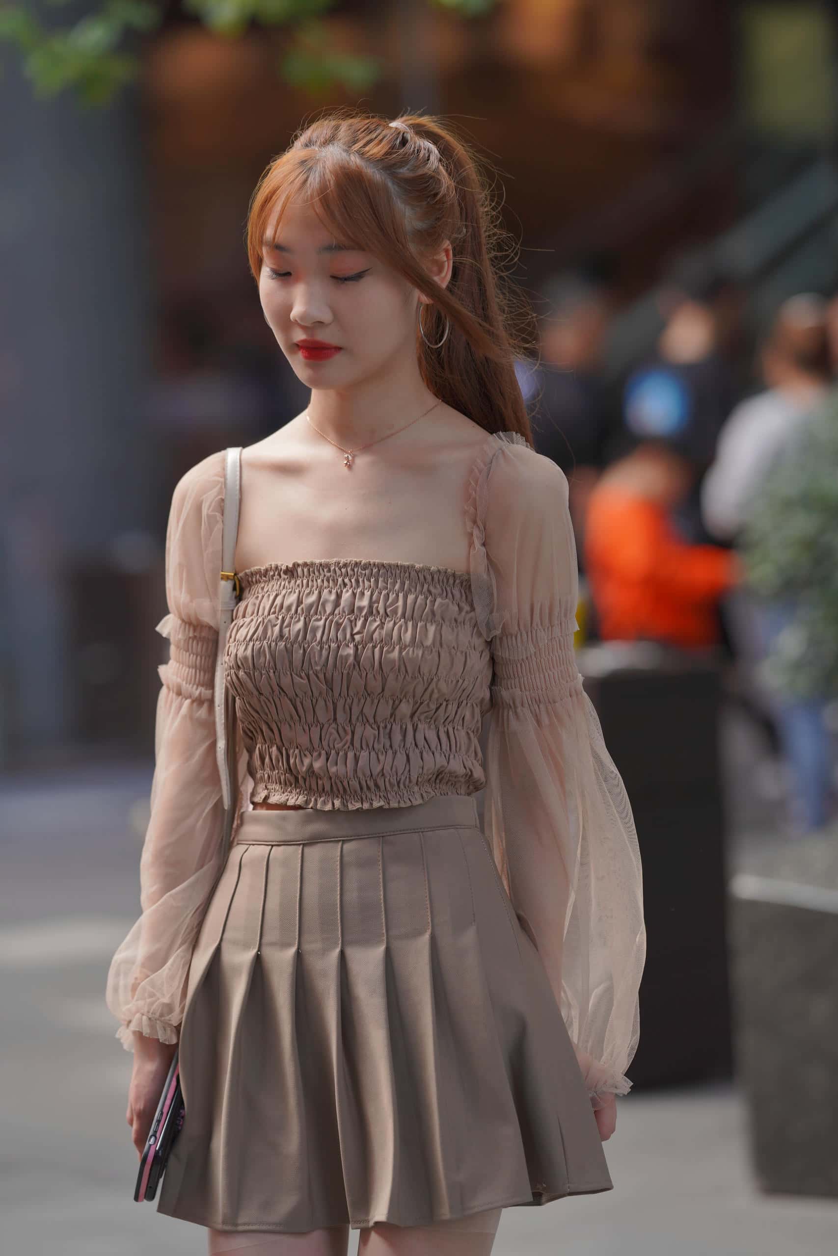 图片[3]-P4211 百褶裙小姐姐 【151P】-博拾图库